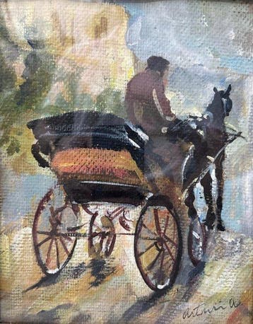 Antonio Asturi (1904-1986) - La Carrozzella