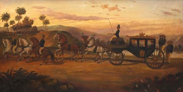 Naar Pieter Alardus Haaxman (1814-1887), Koets van Solo