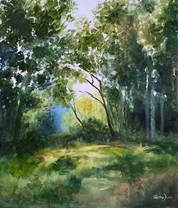 Gianmarco Serafini (XX-XXI) - The forest glade