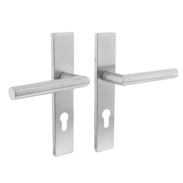Intersteel Deurkruk Jura hoek 90° op rechthoekig schild, Verzenden, Nieuw