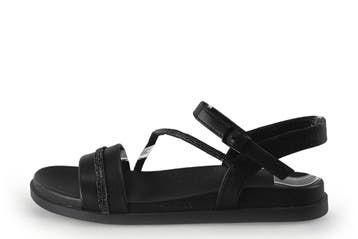 Graceland Sandalen in maat 38 Zwart, Verzenden, Zwart, Sandalen of Muiltjes, Zo goed als nieuw