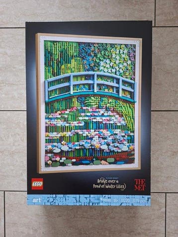 Lego Set - 31220 - Art - Bridge over a Pond of Water Lilies, Nieuw