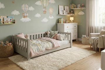 Rockwood® Modulair Kinderbed Finn met  lattenbodem  en, Ophalen of Verzenden, Nieuw