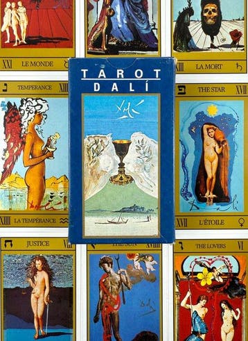 Salvador Dalí - Tarot Dalí, esoteric cards in french, full