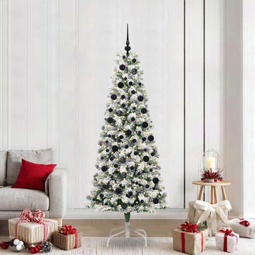 vidaXL Kunstmatige Inklapbare Kerstboom 300 LEDs Groen en, Diversen, Verzenden, Nieuw
