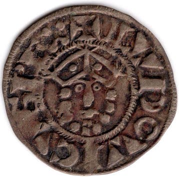 Frankrijk. Louis VII (1137-1180). Denier (Bourges) (Zonder