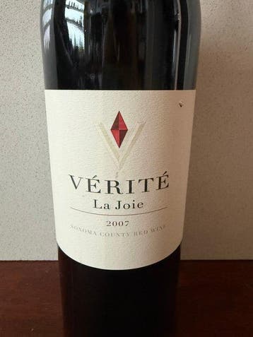 2007 Vérité La Joie - Sonoma Valley, Nieuw
