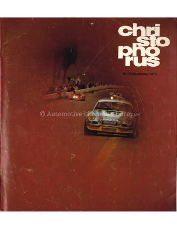 1973 PORSCHE CHRISTOPHORUS MAGAZINE 124 DUITS, Nieuw, Porsche, Author