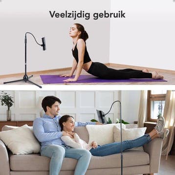 2dekans | Studio Me telefoon houder - 75 cm -  Zwart -, Ophalen of Verzenden, Zo goed als nieuw