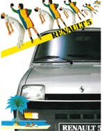 1983 RENAULT 5 BROCHURE NEDERLANDS, Boeken, Auto's | Folders en Tijdschriften, Nieuw, Renault, Author