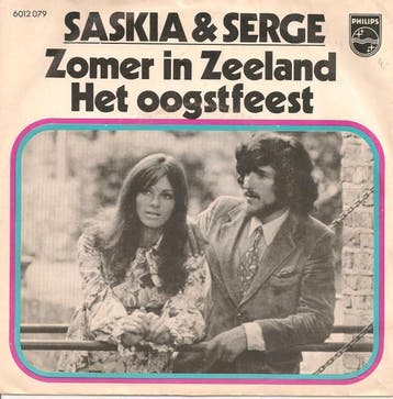 vinyl single 7 inch - Saskia &amp; Serge - Zomer In Zeela..., Cd's en Dvd's, Verzenden, Zo goed als nieuw, 7 inch, Pop