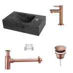 Sani Royal Hardstenen Fonteinset Mini met Kraan,, Tuin en Terras, Nieuw