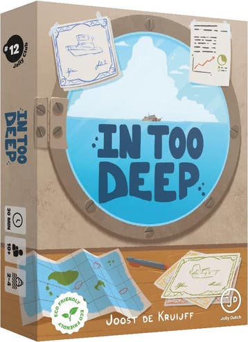 In Too Deep - Kaartspel (NL) | Jolly Dutch - Kaartspellen, Verzenden, Nieuw