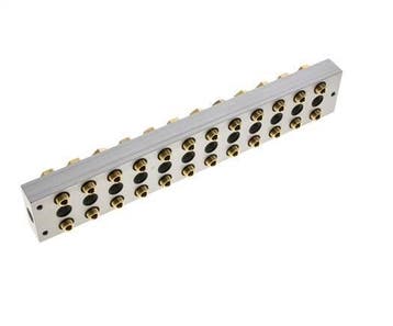 Manifold 12-Stations 5/2 5/3-weg Airtec M04/P04, Verzenden, Nieuw