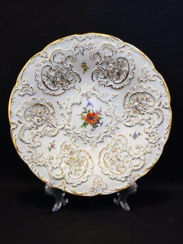 Meissen - Schotel - Prunkschale/Prunkteller Ø 28,3 cm