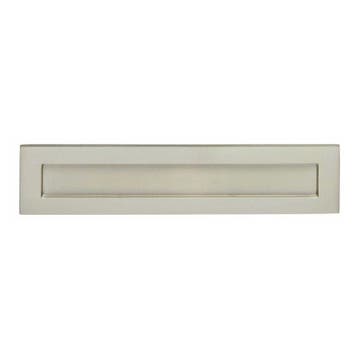 Intersteel Briefplaat met veer - nikkel mat, Verzenden, Nieuw