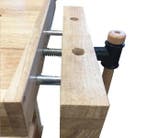 Houten werkbank Lumberjack WB1520D2, Ophalen of Verzenden, Nieuw, Minder dan 70 cm, Bankschroef