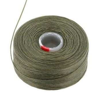 C-LON Rijggaren AA (ultra) 0,09mm ca. 68 meter Olive, Ophalen of Verzenden, Nieuw, Kraal