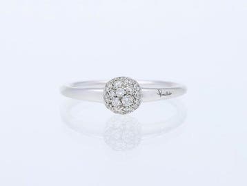 Pomellato - Ring - Mama Non Mama - 18 karaat Witgoud Diamant, Nieuw