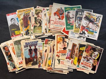 Anonymous - Lot of 200 Spanish Cinema Programs - Jaren 1940, Nieuw