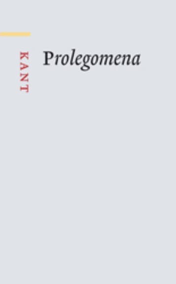 Prolegomena / Grote klassieken - Immanuel Kant 9789461057259, Verzenden, Zo goed als nieuw, Immanuel Kant