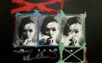 William Klein - Smoke + Veil (x3), Paris, 1958 (peint en c.