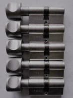 5 gelijke knopcilinders 30/30 Skg** 6 veilige keersleutels, Verzenden, Nieuw, Koper of Messing, Slot