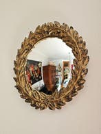 Wandspiegel- Witchs Eye / Butler - Glas, Hars - Laurel, Antiek en Kunst