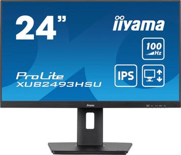 Iiyama ProLite XUB2493HSU-B7 24 inch | Full HD 1920 x 1080, Computers en Software, Ophalen of Verzenden, Zo goed als nieuw, Iiyama