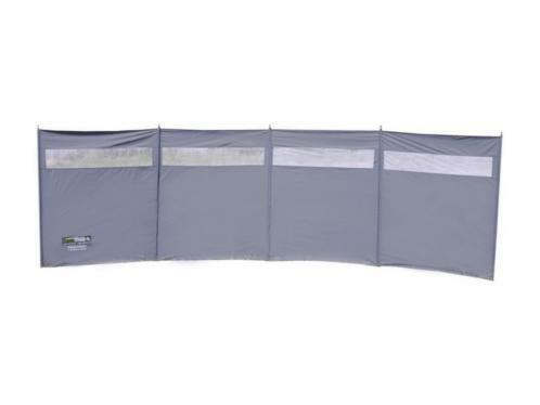 Eurotrail Windscherm 500 X 150 Met Ramen katoen-polyester, Caravans en Kamperen, Kampeeraccessoires, Nieuw