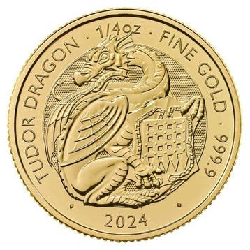 Verenigd Koninkrijk. 25 Pounds 2024 1/4 oz £25 GBP Great