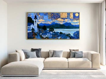 Felix van Horst - Golden Glow (XXL), Antiek en Kunst