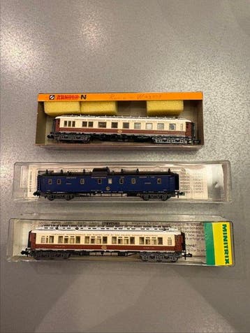 Minitrix N - 13179 en 13182 en 13178 Of 13180 - Modeltrein, Nieuw