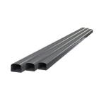 Airco leidinggoot antraciet T75 - 74 x 56 mm - 2 meter, Verzenden, Nieuw