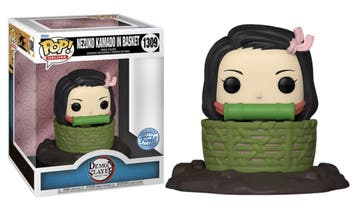 Funko Pop #1309 Demon Slayer - Nezuko in Basket Deluxe -, Verzenden, Nieuw