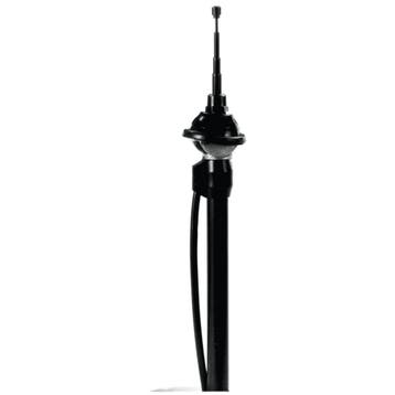 Antenne telescoop 4 delig zwart, Auto diversen, Verzenden