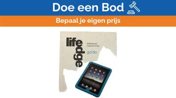 Bieden: Scanstrut iPad 1 waterproof case blue - WP-IP1-BU/WT, Ophalen of Verzenden, Nieuw, Kabel of Apparatuur