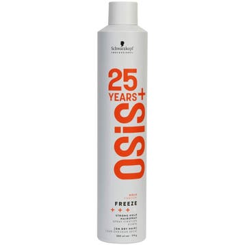 Schwarzkopf OSiS+ Hold Freeze Strong Hold Hairspray 500ml, Ophalen of Verzenden, Nieuw, Gel, Wax, Haarlak of Mousse