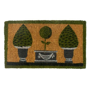 kokosmat handgeweven 3 topiary 75cm, Verzenden, Nieuw