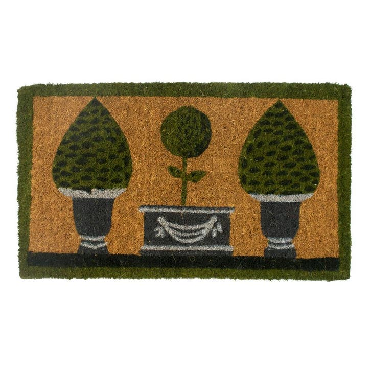 kokosmat handgeweven 3 topiary 75cm, Tuin en Terras, Deurmatten, Verzenden