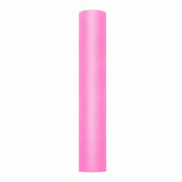 Tule rol van 30 cm breed en 9 meter lang roze, Overige materialen, Verzenden, 30 tot 120 cm, Roze