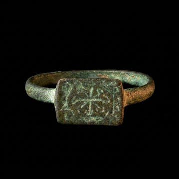 Viking periode Brons Extreem zeldzaam – museumkwaliteit, Sieraden, Tassen en Uiterlijk, Antieke sieraden