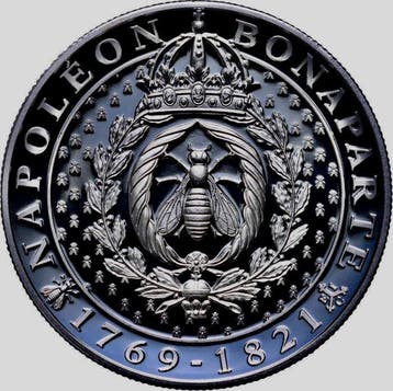 Sint-Helena. 1 Pound / Livre 2021 Napoleon Bonaparte - The