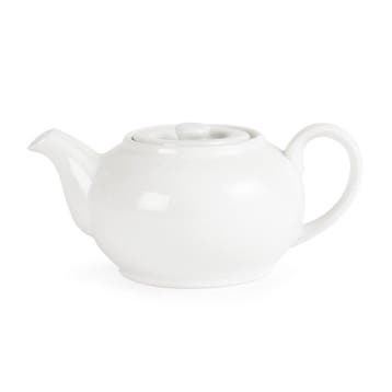 Theepotten | WHITEWARE | Porselein | Wit | 42.6cl | 4 Stuks, Verzenden, Nieuw in verpakking