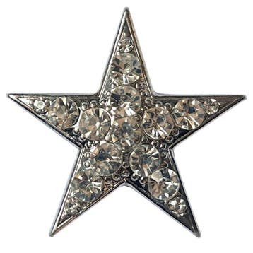Fako Bijoux - Magneet Broche XL - Ster Kristal - Magnetische, Verzenden, Nieuw