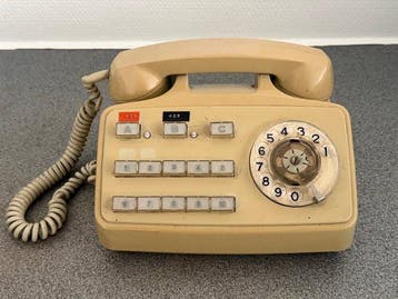 Analoge telefoon - Plastic - Vintage PTT ATEA S65 / 829, Antiek en Kunst