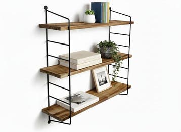 Plank - Metaal, Hout