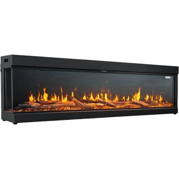 Showroommodel  1,2 En 3 Zijdige Elektrische Haard 72 Inch, Nieuw