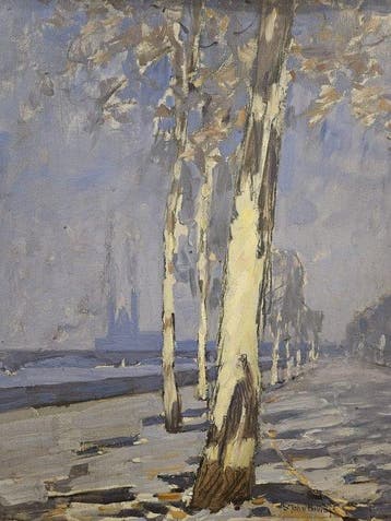Annie St. John Partridge (1855–1936) - Invierno