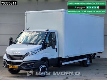 Iveco Daily 72C21 3.0L Automaat 1000KG Laadklep Luchtvering, Automaat, Stof, Gebruikt, Euro 6